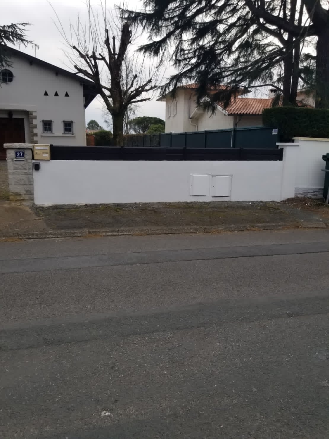 Façade après travaux de peinture